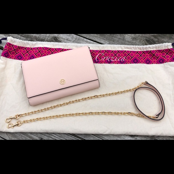 Tory Burch Bags Tory Burch Robinson Chain Wallet Crossbody Poshmark